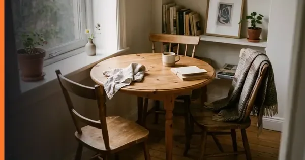 Choosing a dining table for a small room: five practical decisions