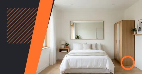 Space and light: making a small bedroom feel larger